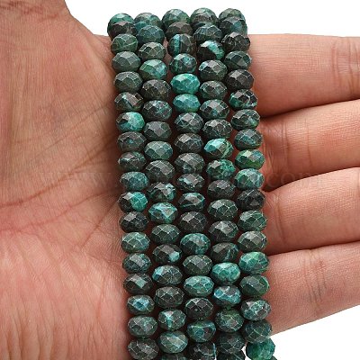 Синтетического малахита бисер нитей&nbsp;G-Z111-A43-1