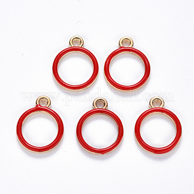 Подвески из эмали и сплава ENAM-S121-086A-1