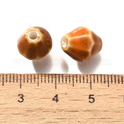 Фарфоровые бусины ручной работы&nbsp;PORC-H013-01-03-1