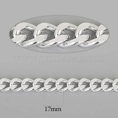 Оксидированные алюминиевые бордюрные цепи&nbsp;CHA-TAC0004-03S-1