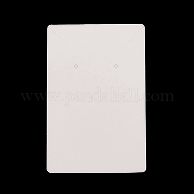 Открытки с прямоугольными бумажными серьгами&nbsp;LS-CDIS-D007-01G-1