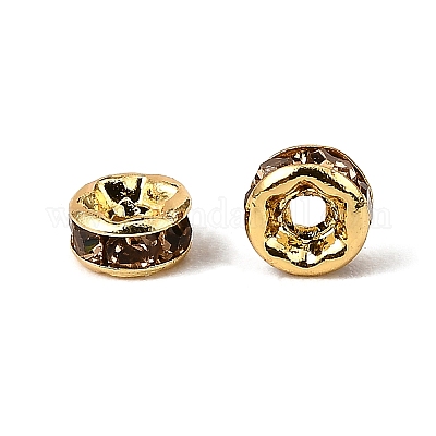 Латунь марки А горный хрусталь Spacer бисер&nbsp;RSB034NF-05G-1