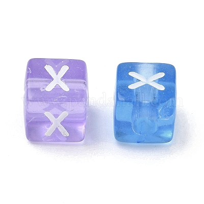 Прозрачные акриловые бусины&nbsp;MACR-K365-07X-1