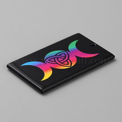 Печатные акриловые подвески OACR-WH0036-23H-1