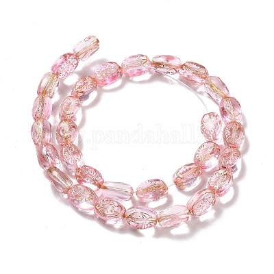 Прозрачные стеклянные бусины&nbsp;GLAA-F114-05A-1