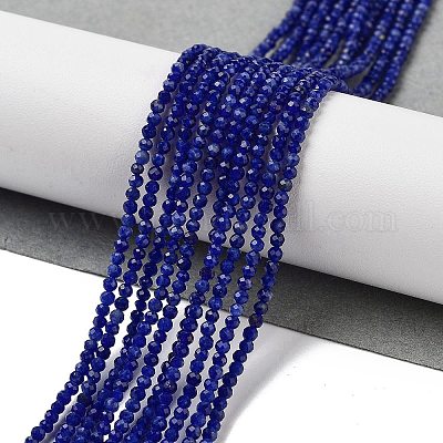 Природный содалит бисер нитей&nbsp;LS-G-B088-C04-02-1