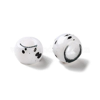 Европейские бусины из АБС-пластика&nbsp;KY-G033-01A-01-1