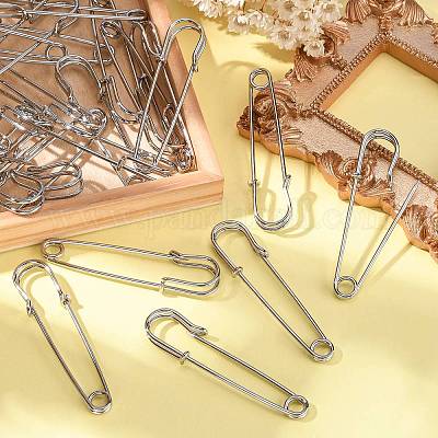 Штифты килт железа брошь застежками ювелирные фурнитура&nbsp;IFIN-R191-60mm-1