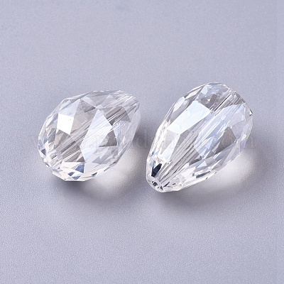 Гальванические стеклянные бусины&nbsp;X-EGLA-E049-1