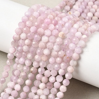 Природные кунцит бисер нитей&nbsp;G-A293-C01-01-1