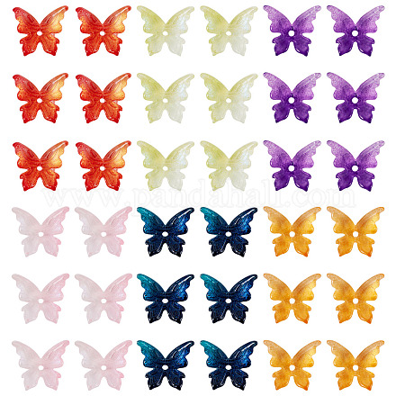 50шт стеклянные бусины GLAA-TA0003-65-1