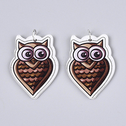 Печатные акриловые подвески&nbsp;OACR-N144-01-1