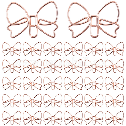 100шт железная скрепка&nbsp;AJEW-CP0009-60RG-1