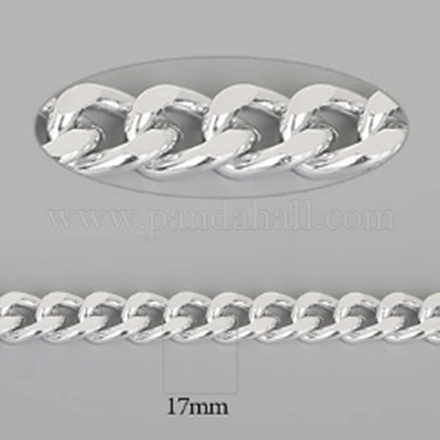 Оксидированные алюминиевые бордюрные цепи&nbsp;CHA-TAC0004-03S-1