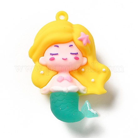 Подвески из пвх в форме русалки&nbsp;LS-KY-E012-06C-1