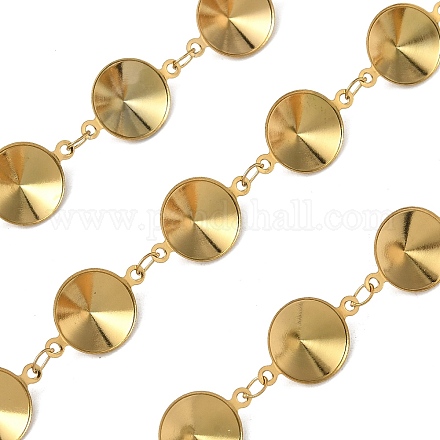 Цепочки из нержавеющей стали 304 со стразами CHS-K023-08B-G-1