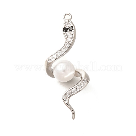 Латунные микро проложить кубического циркония подвески KK-C085-06P-1