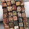 Natural Picasso Stone/Polychrome Jasper Beads Strands, Cuboid, 12~13x8~10x8~10mm, Hole: 1mm, about 30~31pcs/strand, 14.76''(37.5cm)~14.96''(38cm)