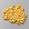 900Pcs ABS Plastic Beads, Teardrop, Yellow, 15x8mm, Hole: 1.8mm