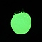 Luminous Resin Display Decorations, Home Decorations, Glow in the Dark, Lemon, 15x14.5x17mm