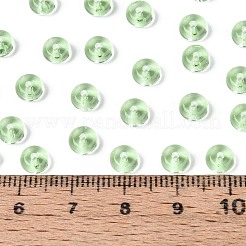 Стеклянные бусины прозрачных цветов&nbsp;SEED-N007-39A-04