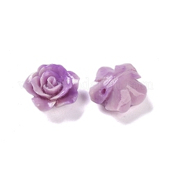 Синтетический коралл 3 г цветок розы бисер&nbsp;CORA-A005-14mm-27