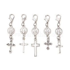 Подвесные кресты из сплава&nbsp;HJEW-JM04631