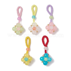 5 шт. 5-цветная имитация нефрита&nbsp;HJEW-JM03148