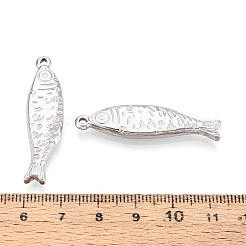 Подвески в виде рыбок из нержавеющей стали 304&nbsp;STAS-T069-13P