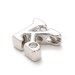 Стойки обшивки латунь кубического циркония бусы KK-L210-008P-K