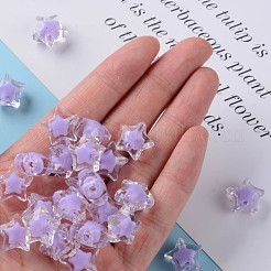 Прозрачные акриловые бусины&nbsp;TACR-S152-02A-SS2114