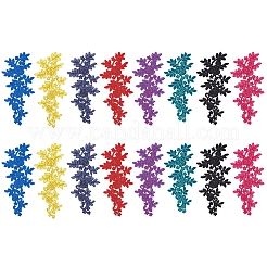 16 шт. 8-х цветная полиэстеровая вышивка аксессуары для костюма&nbsp;PATC-FG0001-03