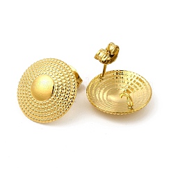 Серьги-гвоздики из нержавеющей стали 304 с ионным покрытием (IP)&nbsp;LS-EJEW-I281-24G