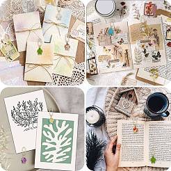 8 шт. 8-х цветные скрепки из углеродистой стали&nbsp;AJEW-CP00005