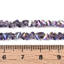 Гальванизируйте прозрачное стекло бисер нитей&nbsp;LS-GLAA-N021-4mm-01