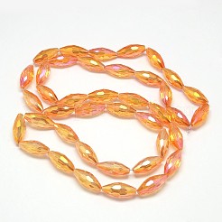 Гальванических хрустальные стекла рисовые шарики нити&nbsp;EGLA-F044-A