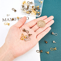 Латуни крюка и S-крючок застежки&nbsp;KK-FH0001-65-RS