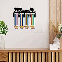 Спортивная тема железная вешалка для медалей настенная стойка для дисплея&nbsp;ODIS-WH0055-234