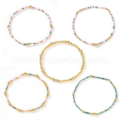 4шт. набор из бисера и стеклянных бусин для женщин&nbsp;WN5850