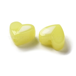 Акриловые непрозрачные бусины имитация желе&nbsp;SACR-R741-01G