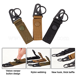 6 шт. 3 цвета цинковый сплав наружные карабины вешалка пряжка крюк&nbsp;TOOL-FH0001-21