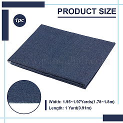 1 ярд хлопчатобумажной джинсовой ткани&nbsp;DIY-BC0015-52