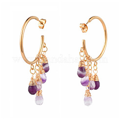 Серьги-гвоздики из нержавеющей стали 304&nbsp;EJEW-JE04157