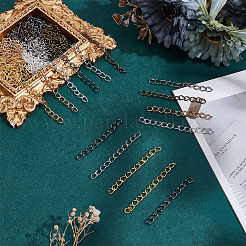 300 шт. 6-х цветный удлинитель цепи из цинкового сплава&nbsp;FIND-HY0004-03