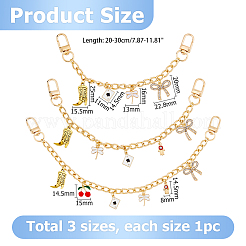 3 шт. алюминиевые цепи для пандуса&nbsp;HJEW-HS00050