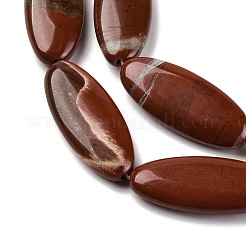 Натуральные красные яшмы бусы пряди G-B078-E10-01