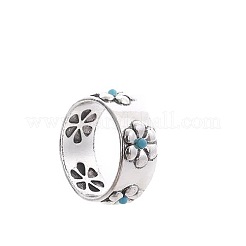 Кольца из ретро-сплава и бирюзы&nbsp;FS-WGD8EB6-02