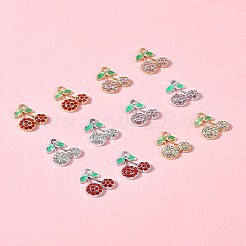 12шт 6 цвета подвески из сплава с покрытием стойки&nbsp;FIND-FS0003-11