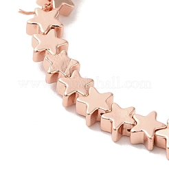 Гальванические нити из синтетических немагнитных гематитовых бусин&nbsp;G-I364-A01-RG