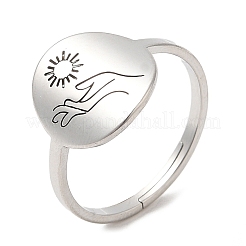 Регулируемые кольца из нержавеющей стали марки 304&nbsp;RJEW-K245-52P